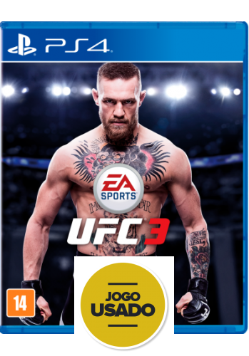 UFC 3 - PS4 (Usado)